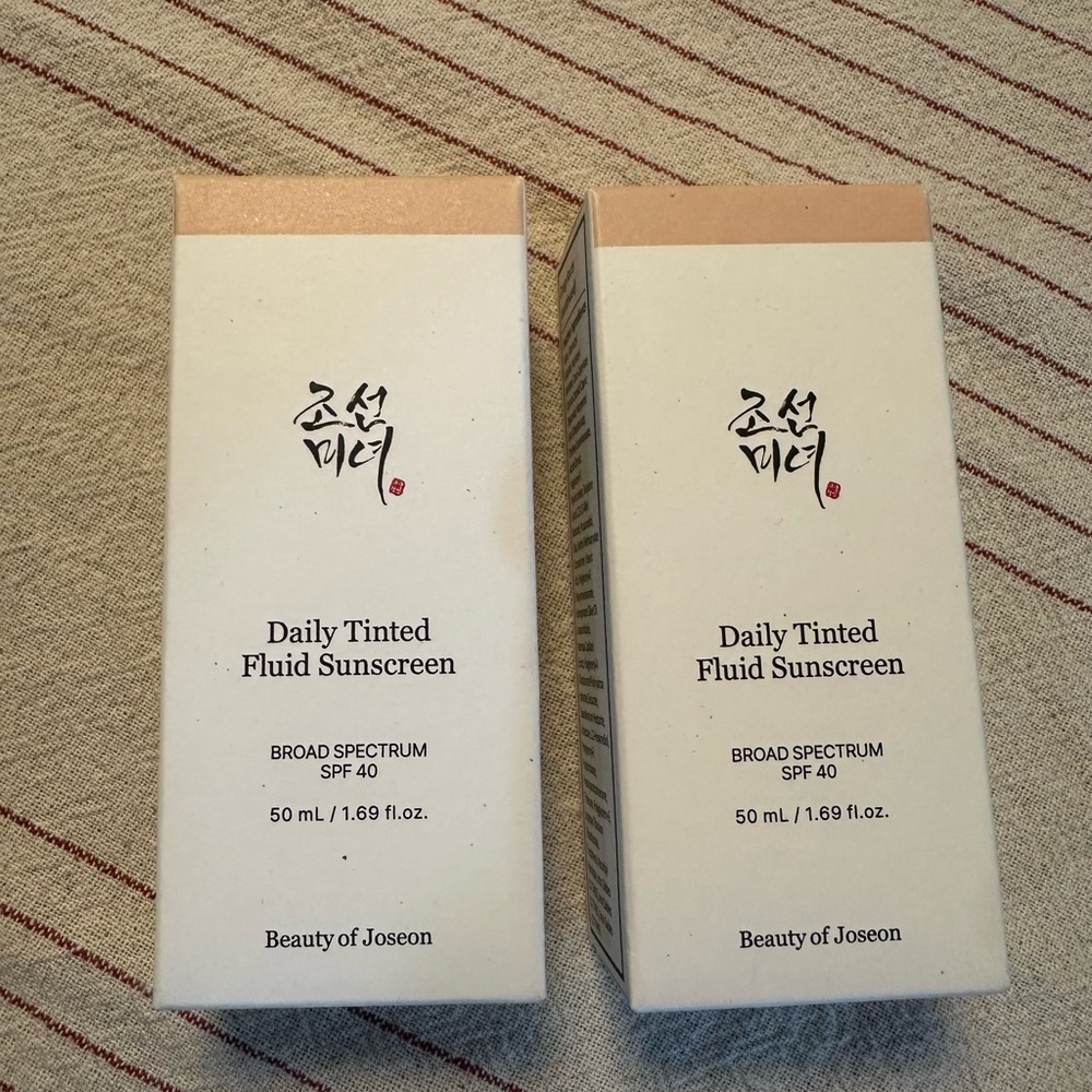 Beauty of Joseon Tinted Sunscreen - new 2 pack!